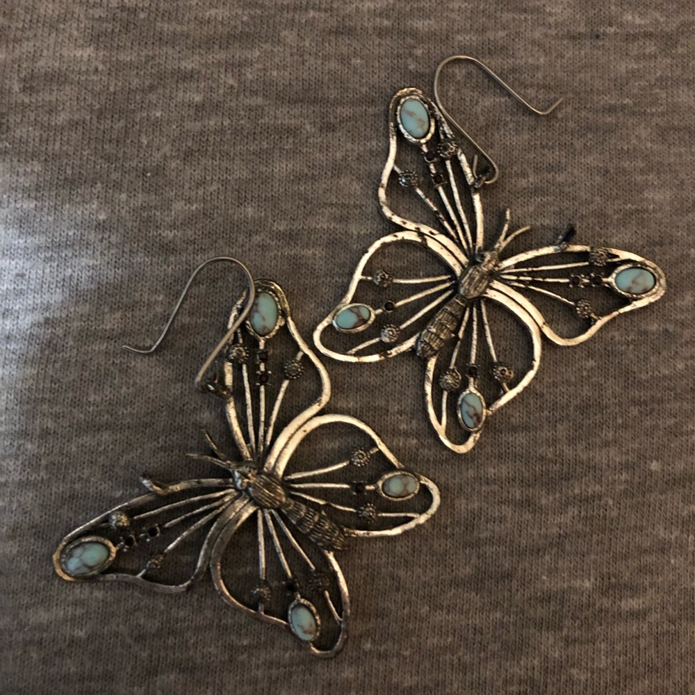 Butterfly earrings from MACY’S